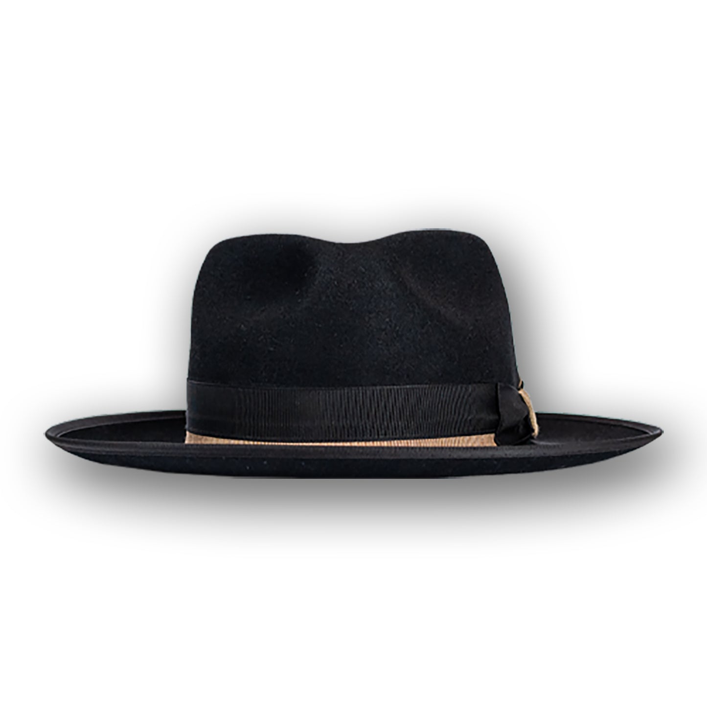 The Boss Fur Felt Fedora - Black