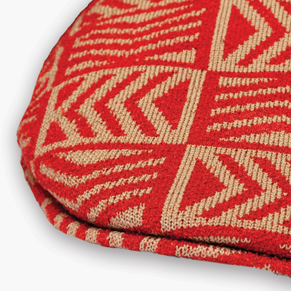 Kangol seamless 507 Cap - Red - Tan