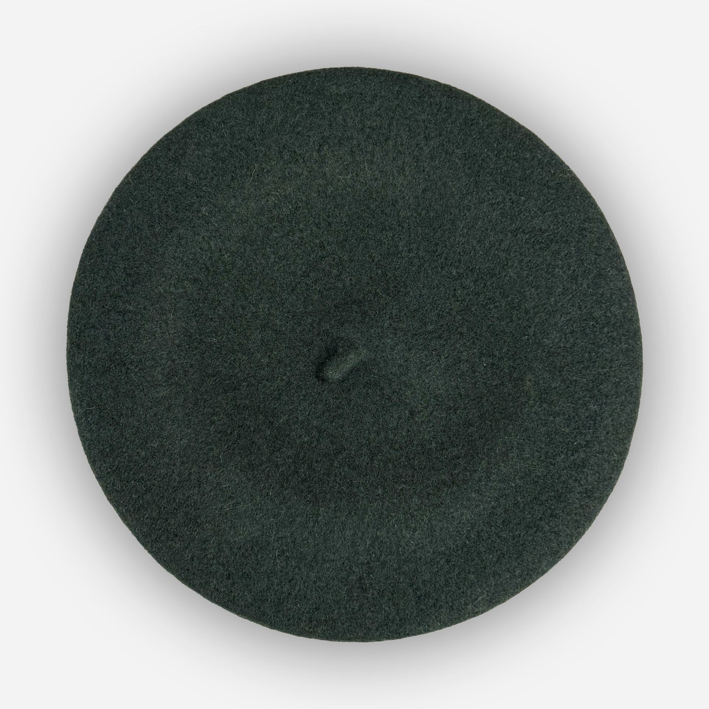 Wool Beret - Forest Green