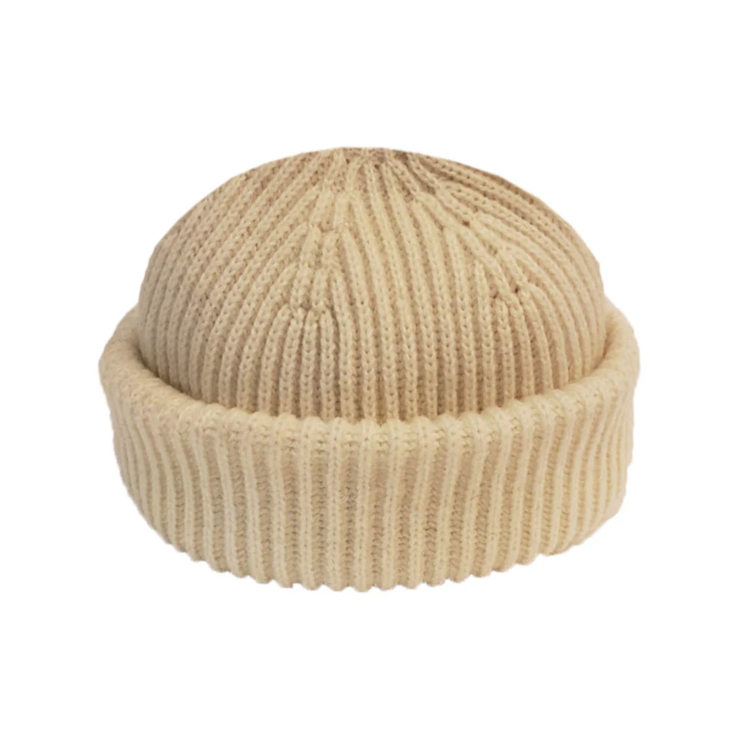 Merino Sailor Beanie - Winter White