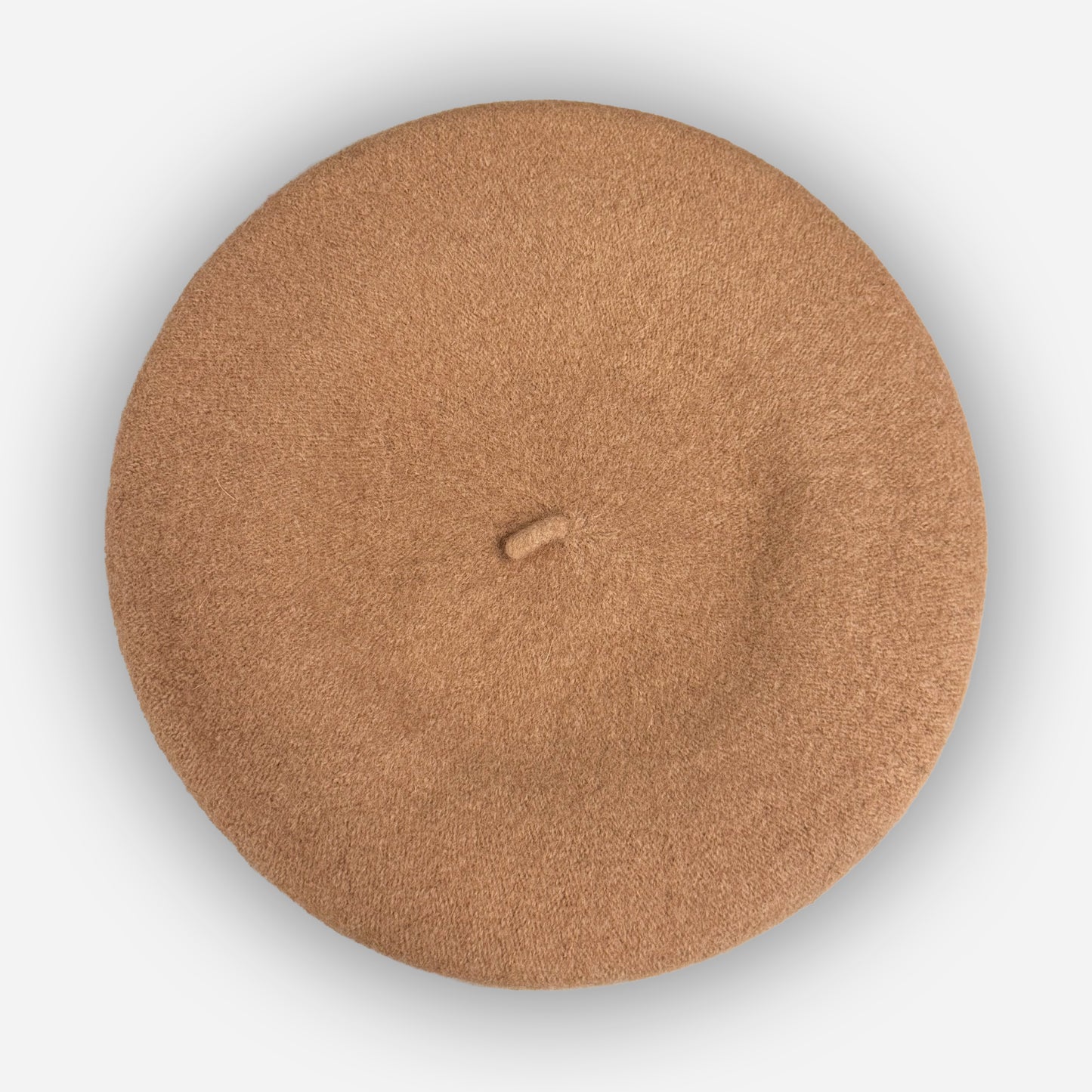 Wool Beret - Sandy Rose