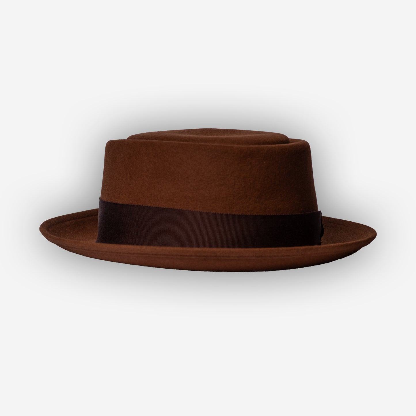 Walter Meth Pork Pie Fur Felt - Cognac