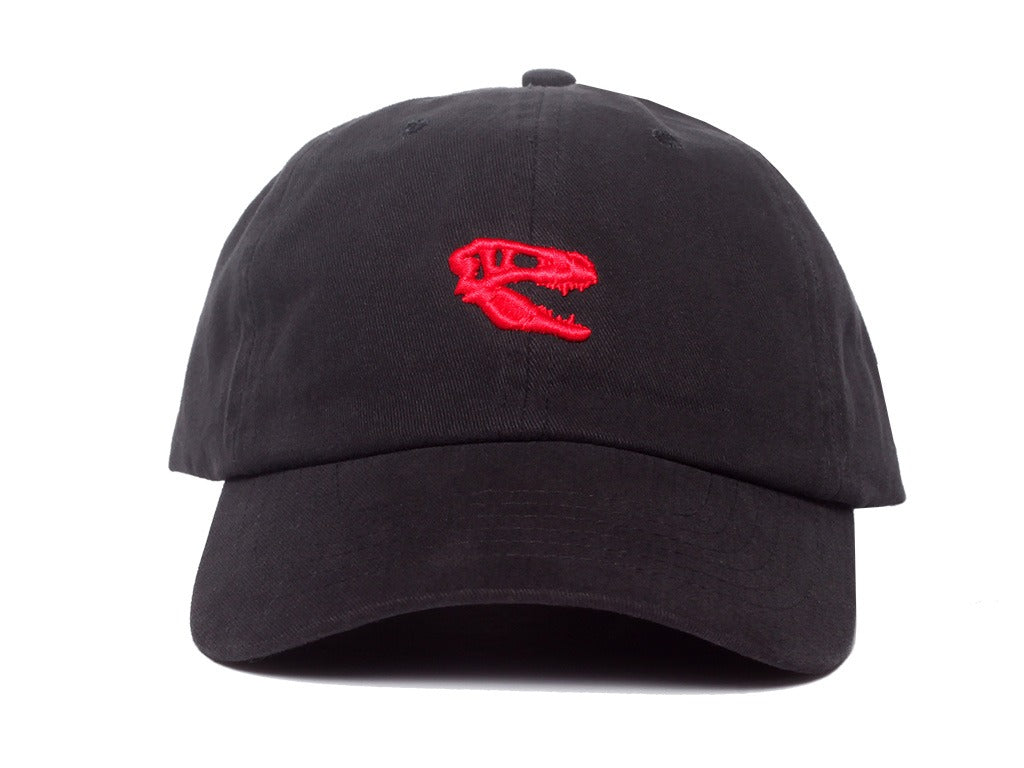 Black and red dad 2024 hat