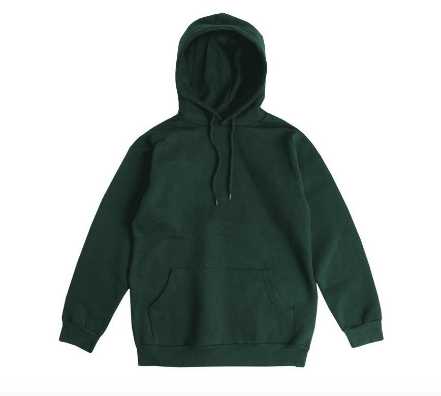 CUSTOM HOODIE Forest Forest Green M