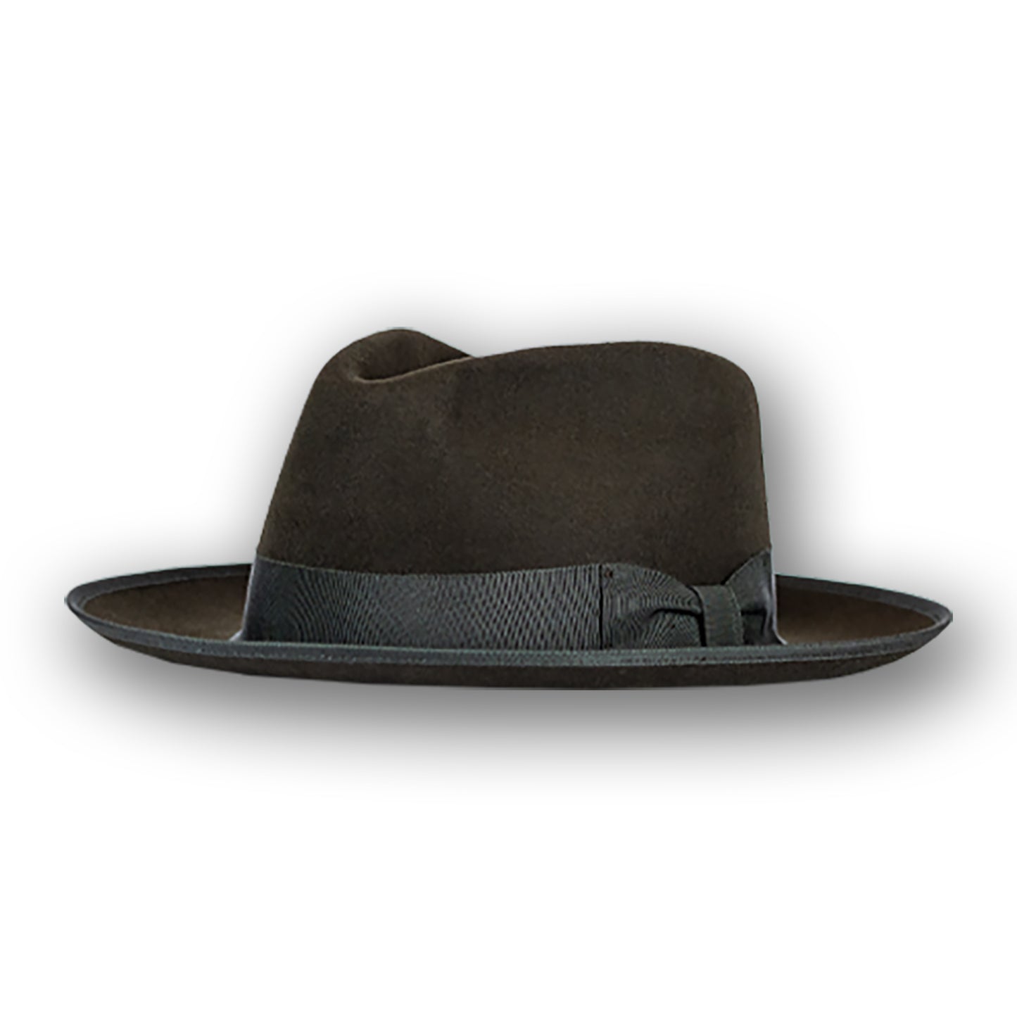 The Don Corleone Fur Felt Fedora - Olive