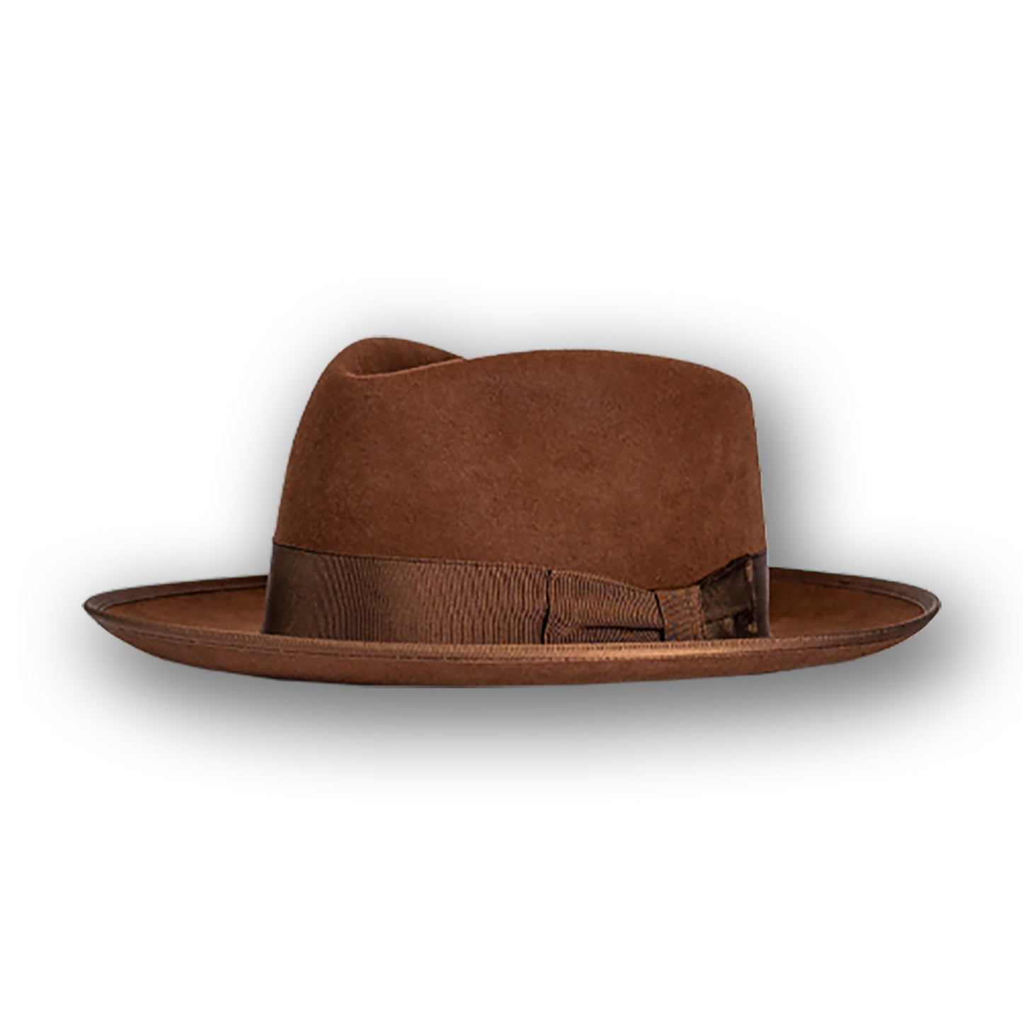 The Don Corleone Fur Felt Fedora - Whiskey