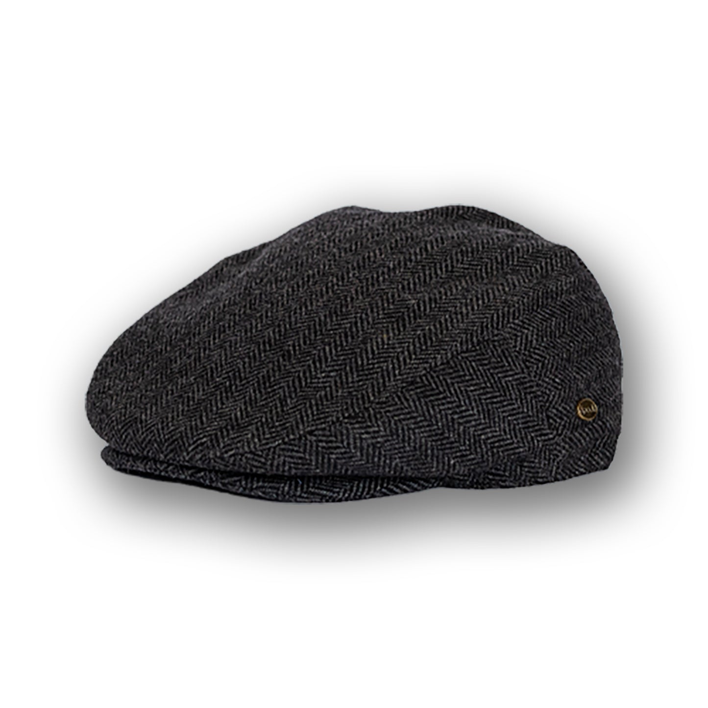 Gatsby Cap - Black Cashmere