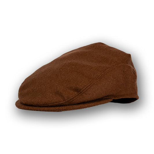 Gatsby Cap - Brown Cashmere