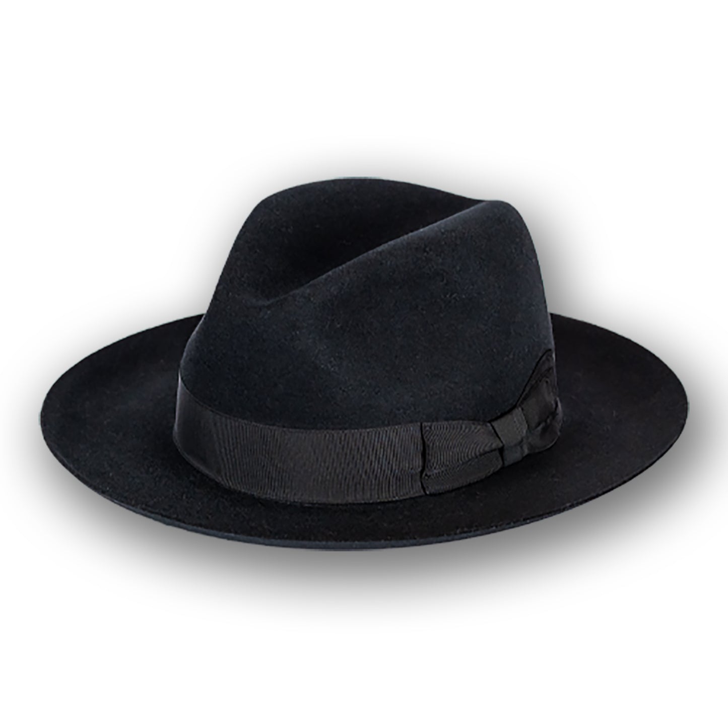 The Sinclair Fur Felt Fedora - Black