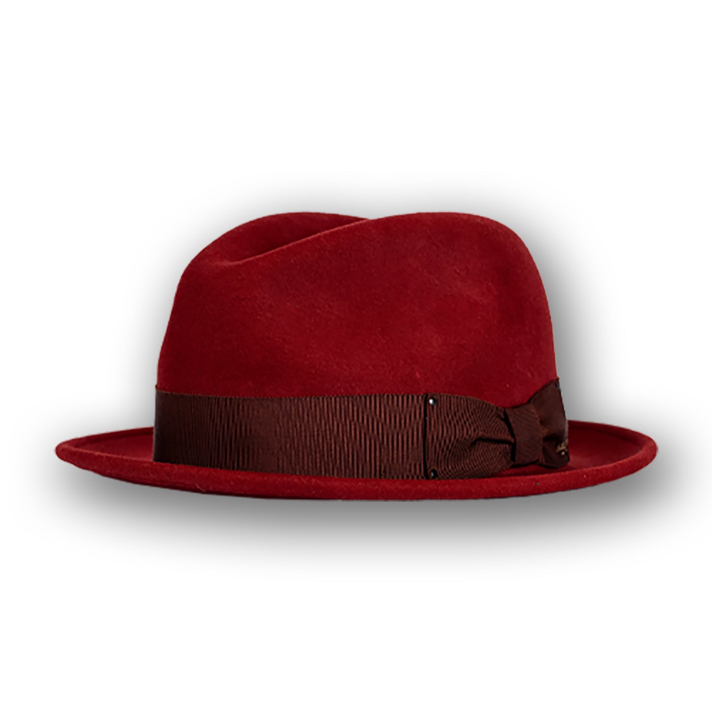 The Tino Crushable Fedora - Burgundy