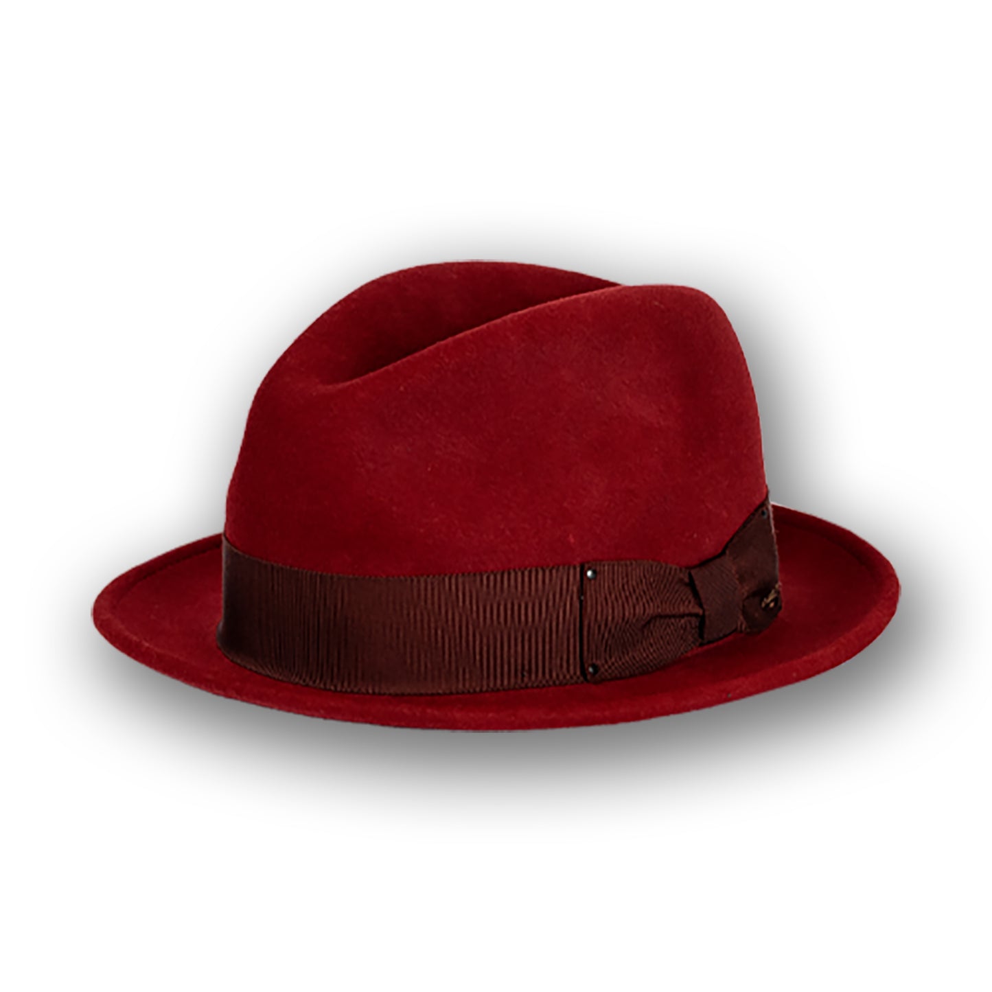 The Tino Crushable Fedora - Burgundy