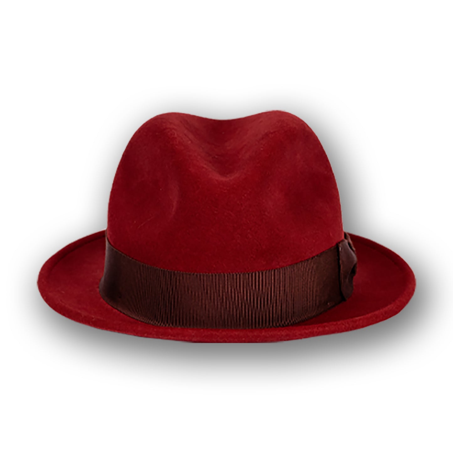 The Tino Crushable Fedora - Burgundy