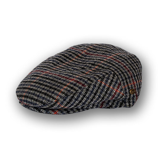 Gatsby Cap - grey/black