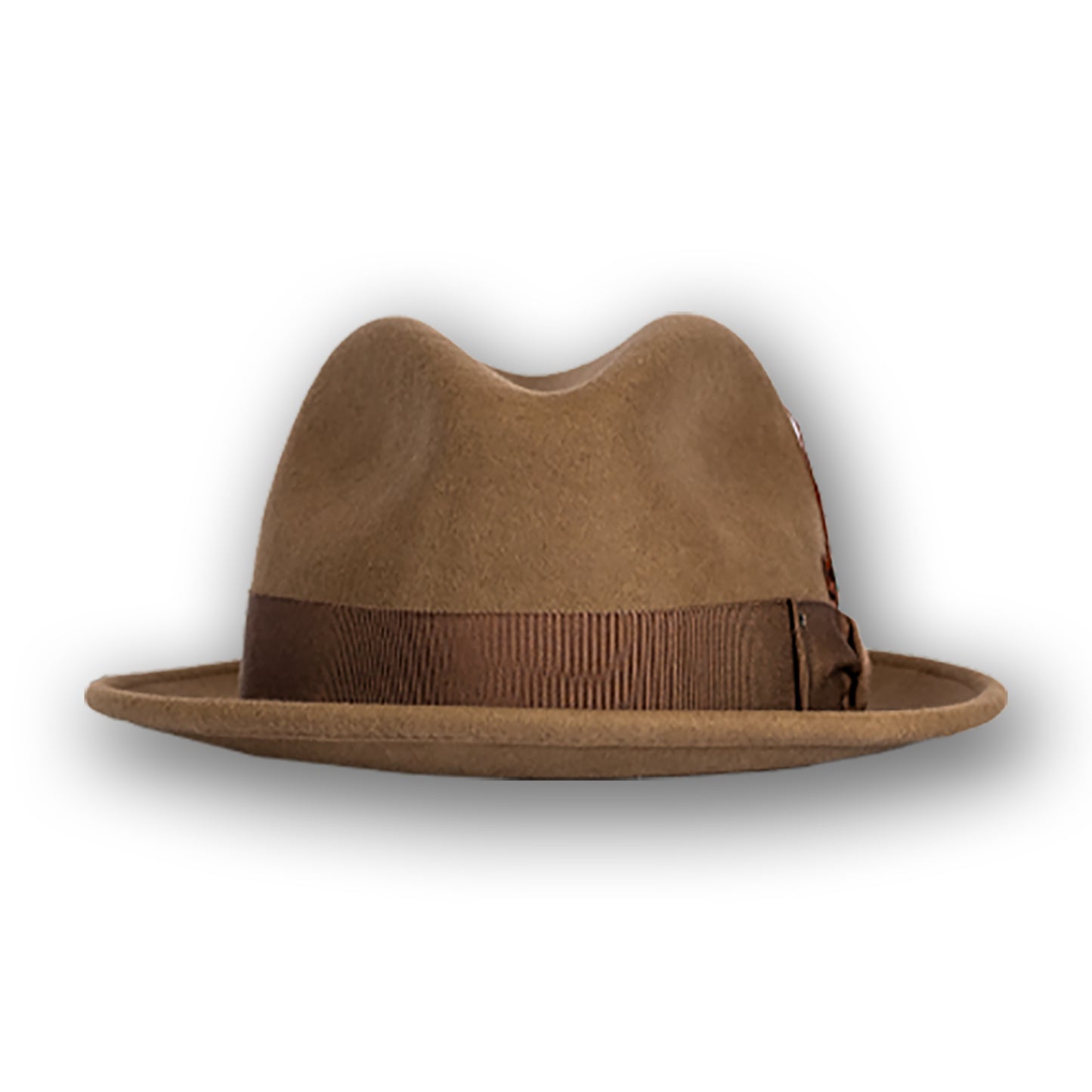 The Tino Crushable Fedora - Camel