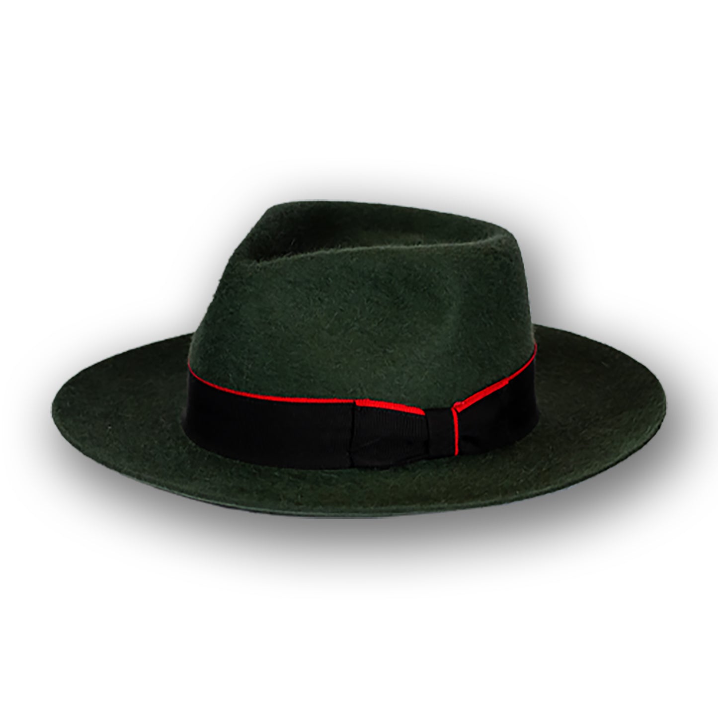 The Boss Fur Felt Fedora - Spruce Green