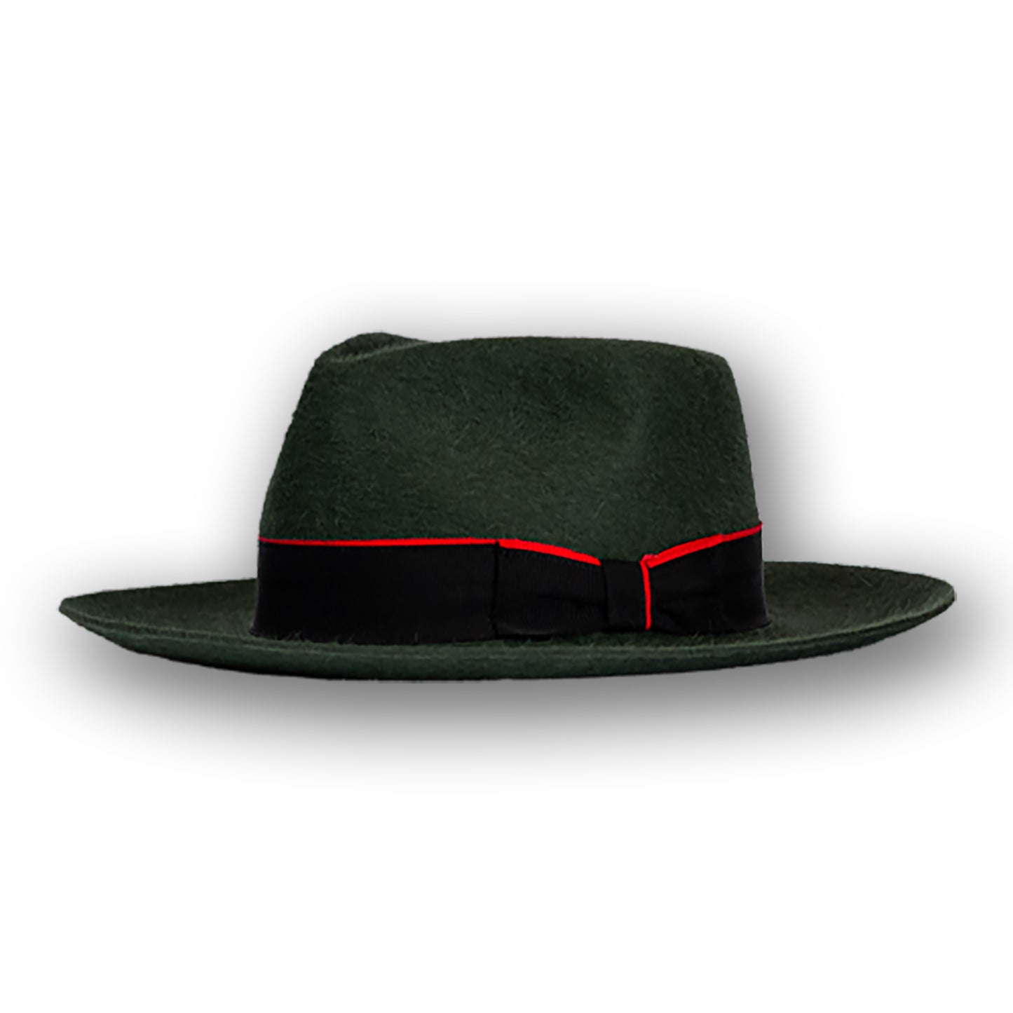 The Boss Fur Felt Fedora - Spruce Green