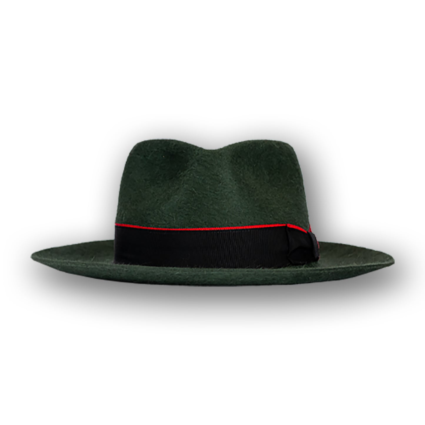 The Boss Fur Felt Fedora - Spruce Green