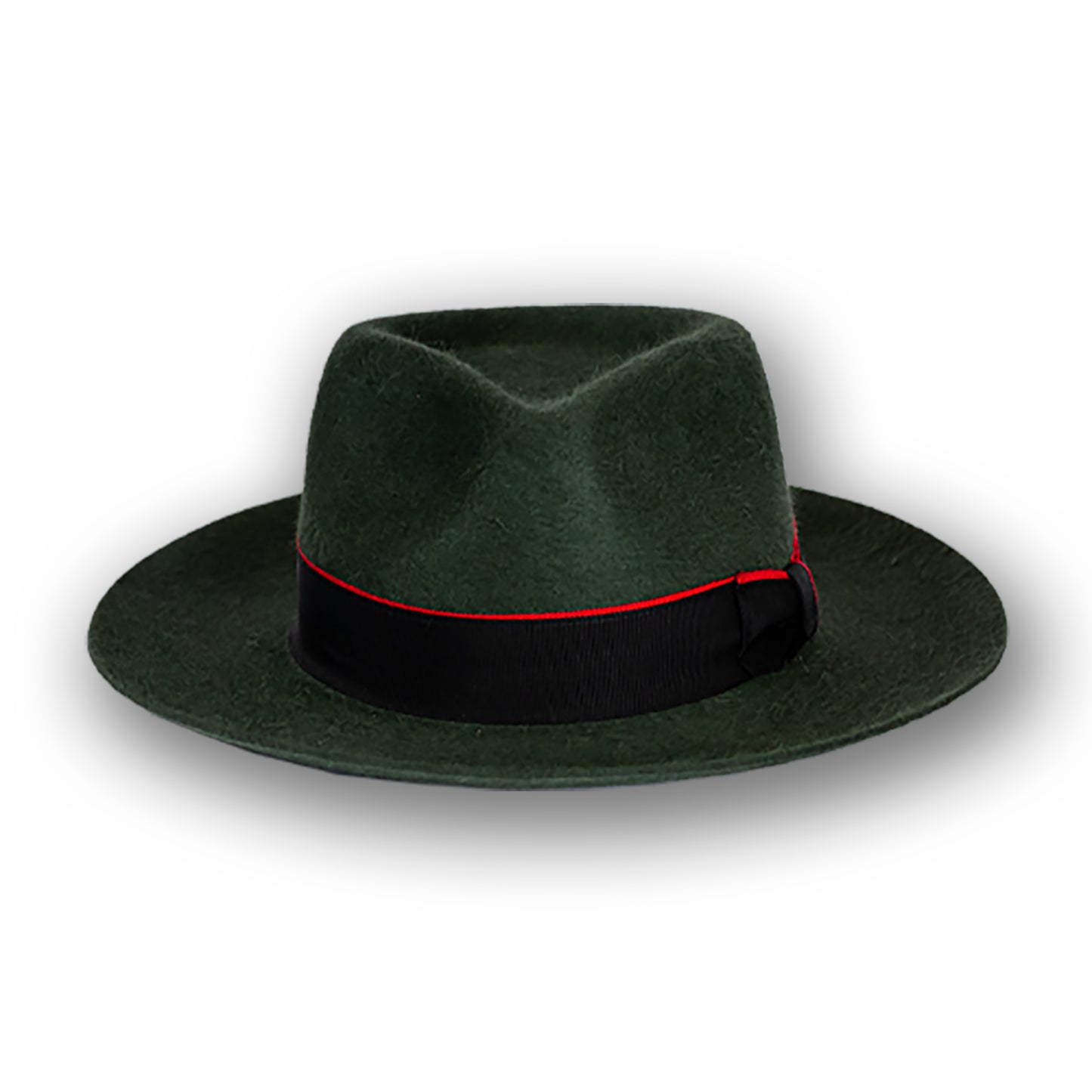 The Boss Fur Felt Fedora - Spruce Green