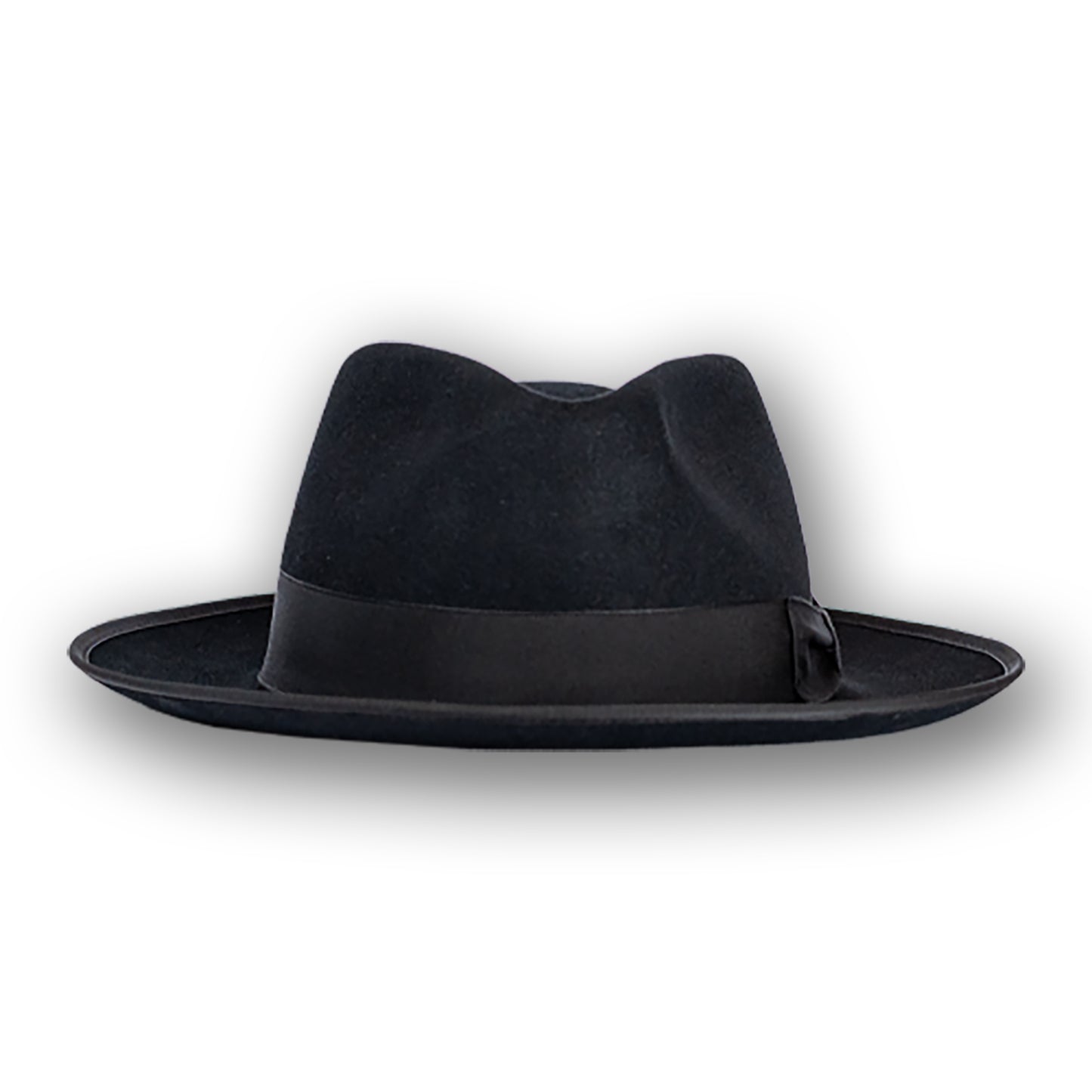 The Don Corleone Fur Felt Fedora - Black