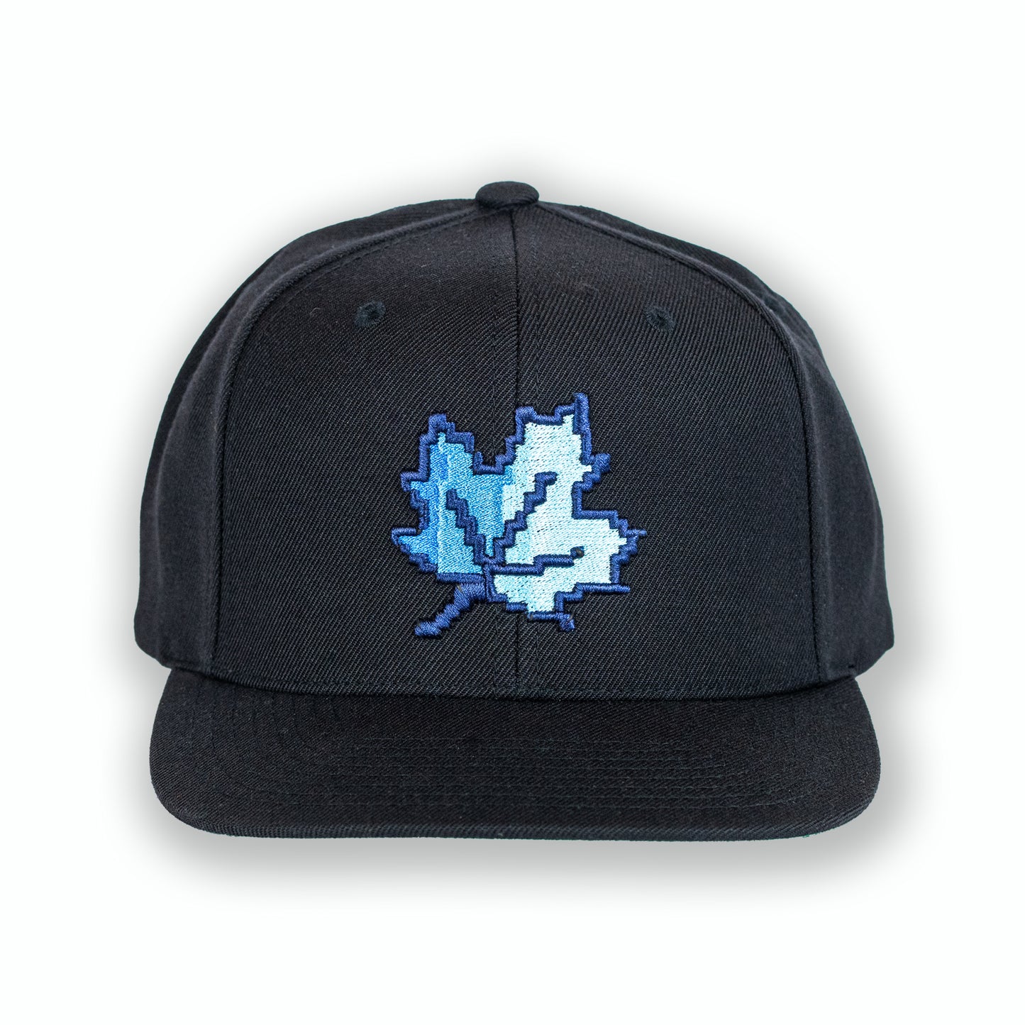 8 bit Maple Leaf - Black