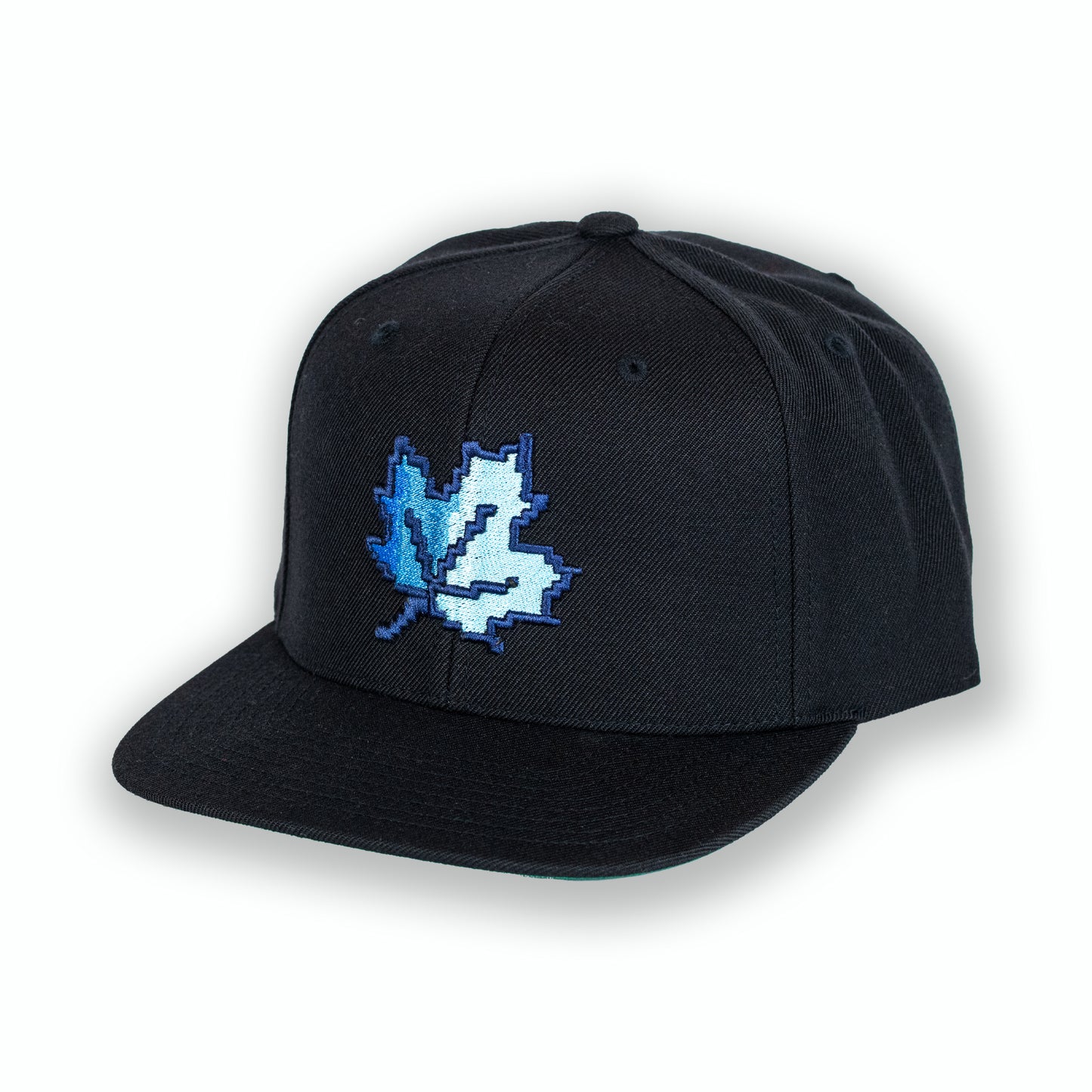 8 bit Maple Leaf - Black