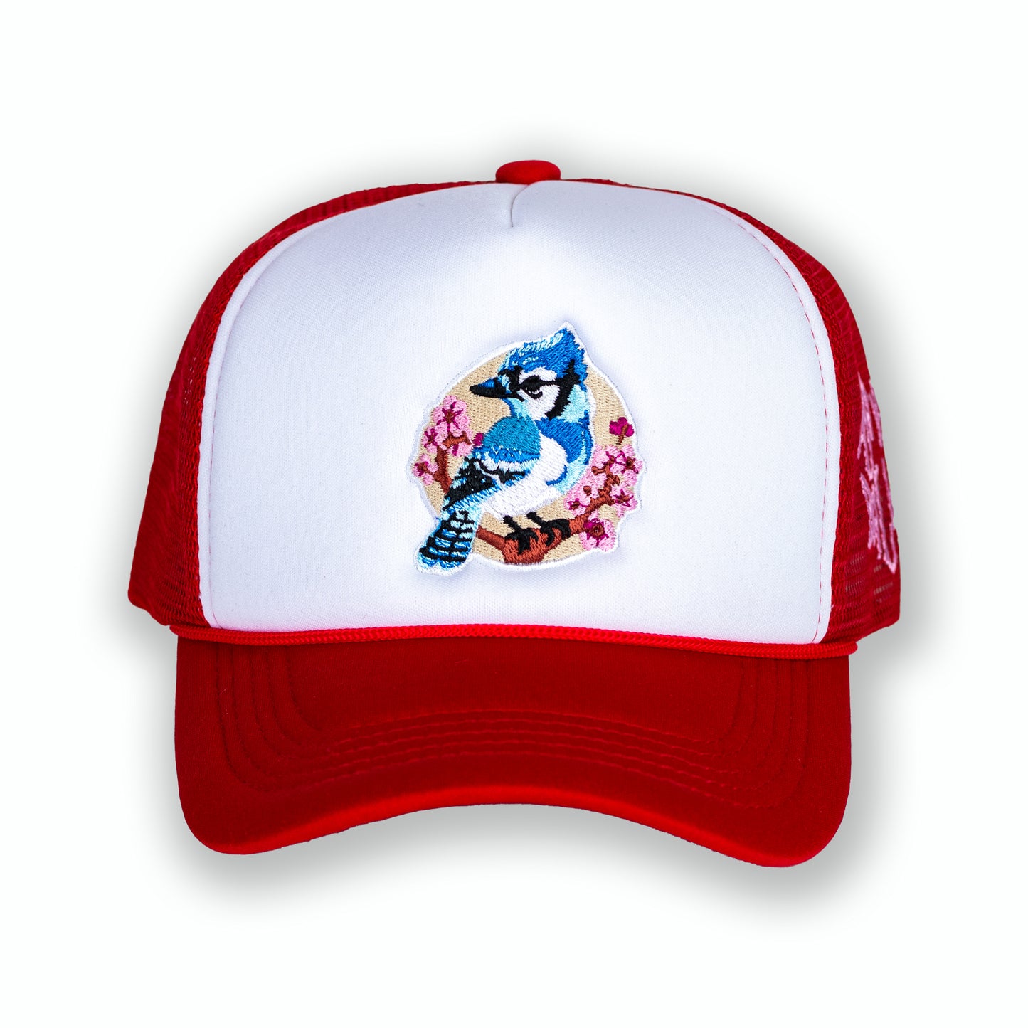 Sakura Jays Trucker Cap - Red/white