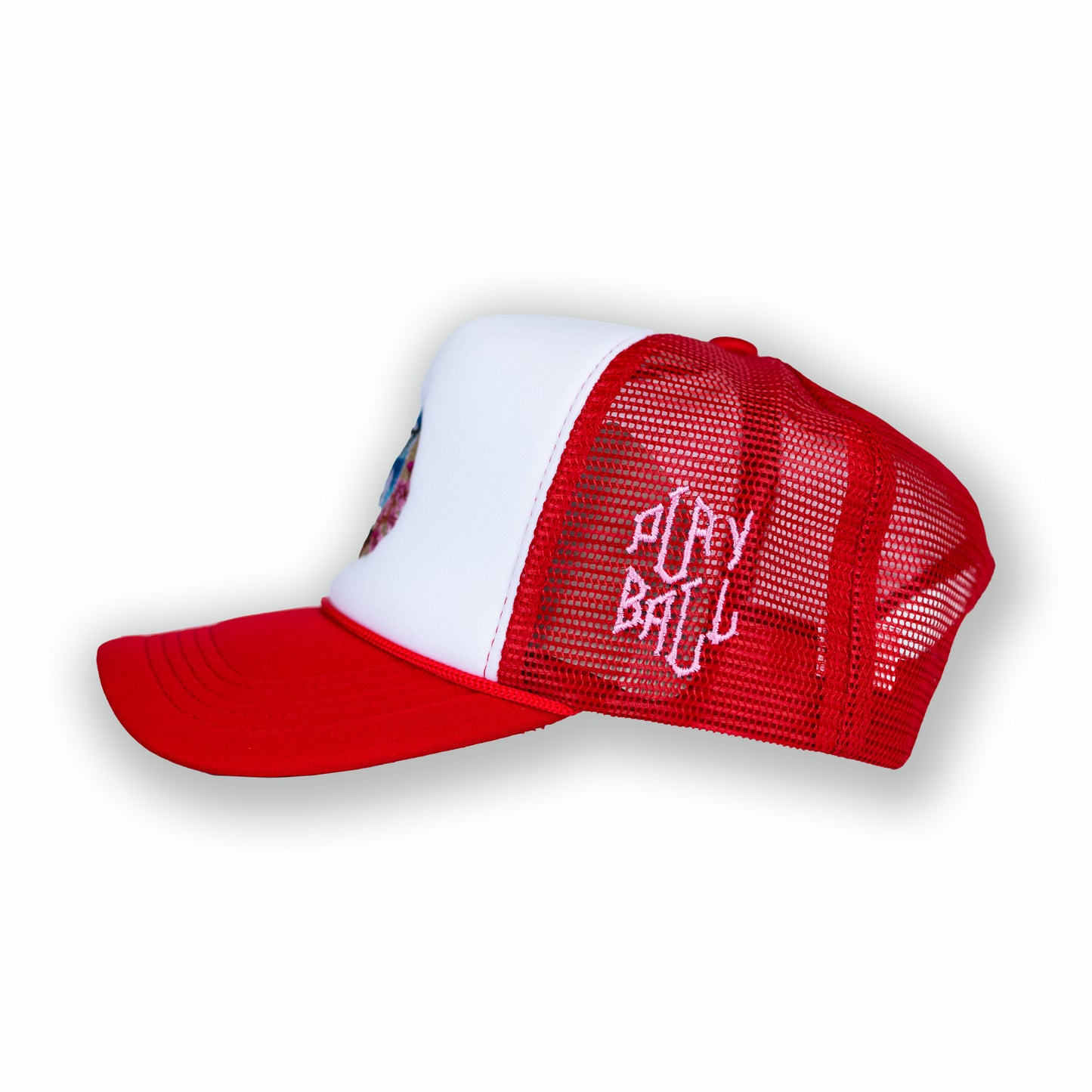 Sakura Jays Trucker Cap - Red/white