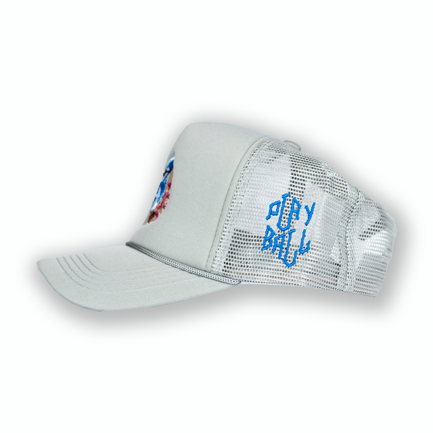 Sakura Jays Trucker Cap - Light Grey