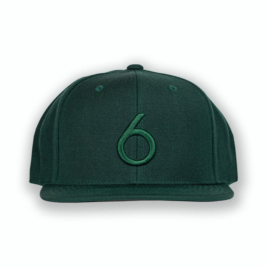 Mega 6 Snapback - Green