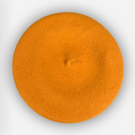 Wool Beret - Squash