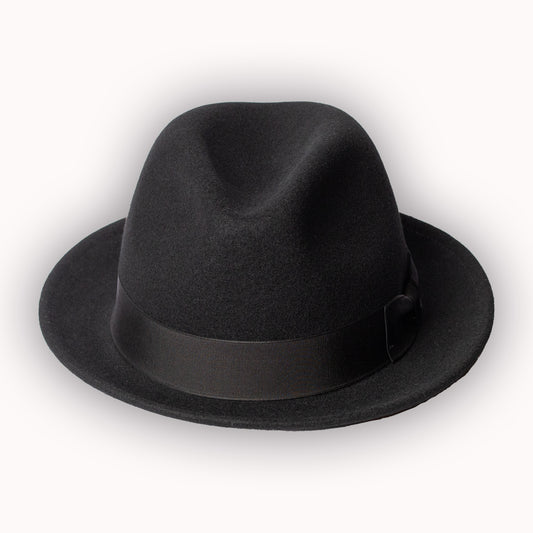 Balboa Wool Fedora - Black NEW