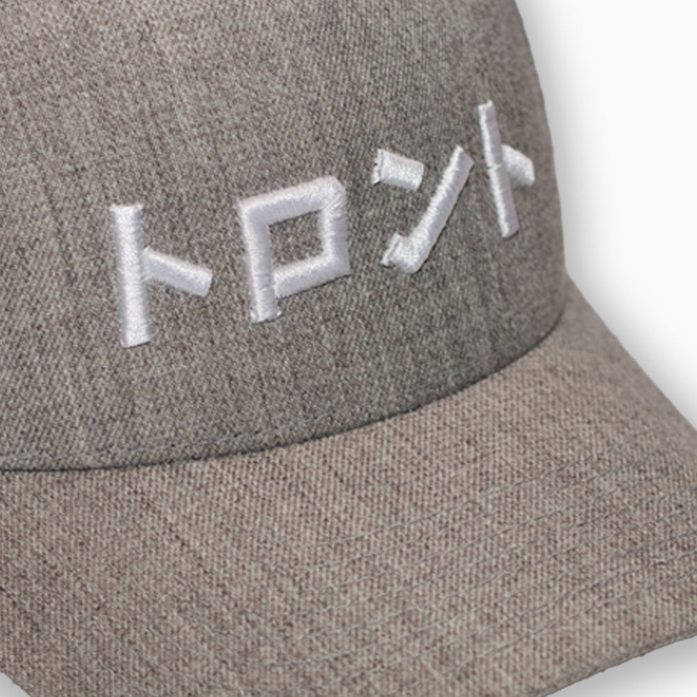 Toronto Katakana Cap - White on grey