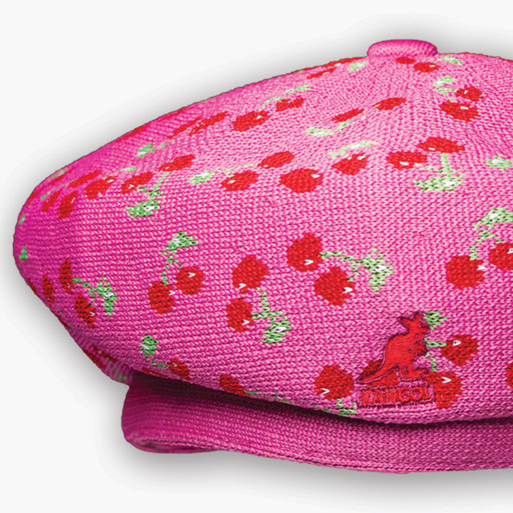 Kangol Beret - Pink Cherries
