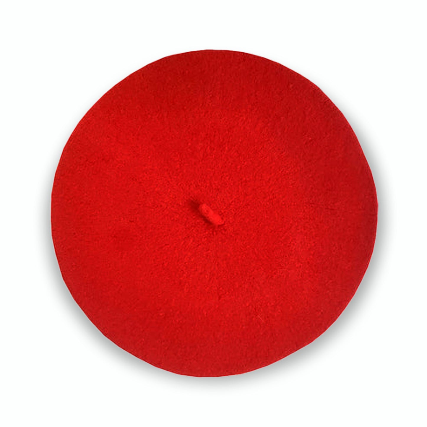 Wool Beret - Red