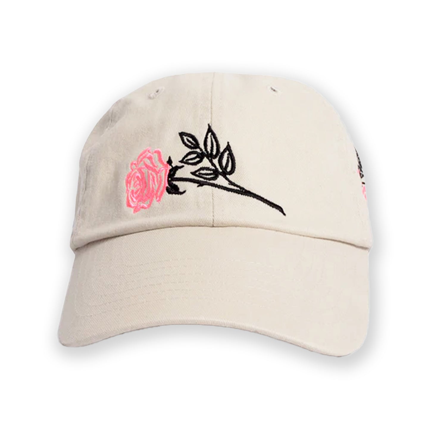 Wild Roses Dad Hat (Almond Rose)