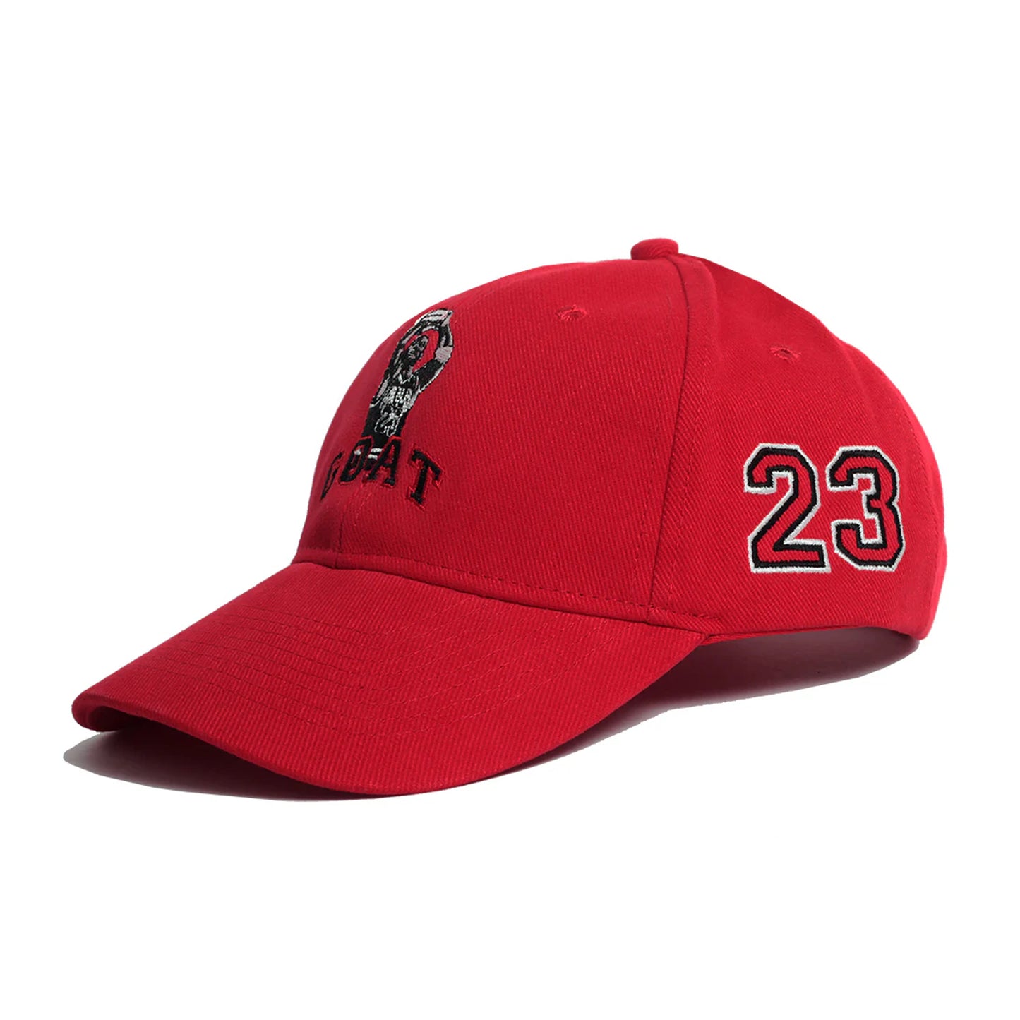 MJ Goat Dad Hat (Red)