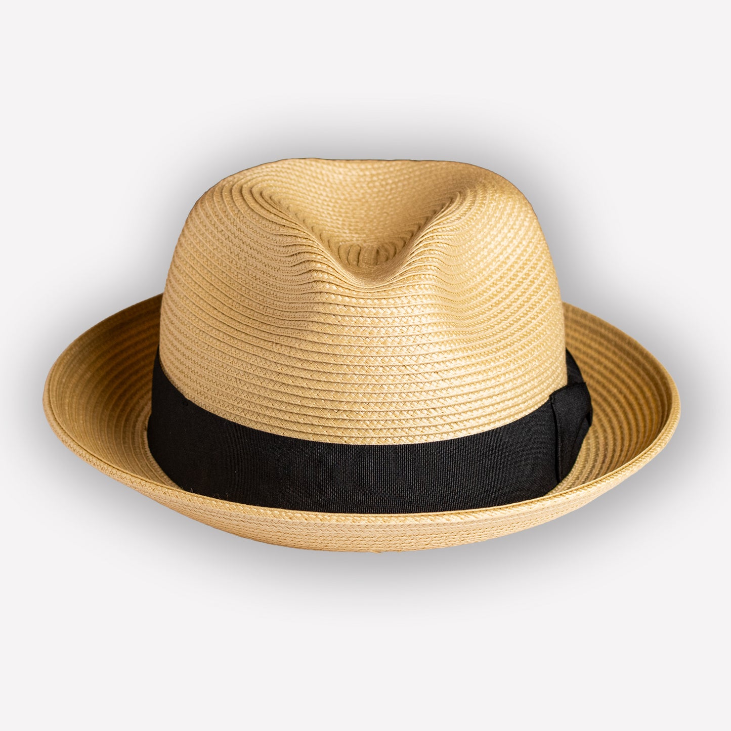 Toyo Straw Fedora - Natural