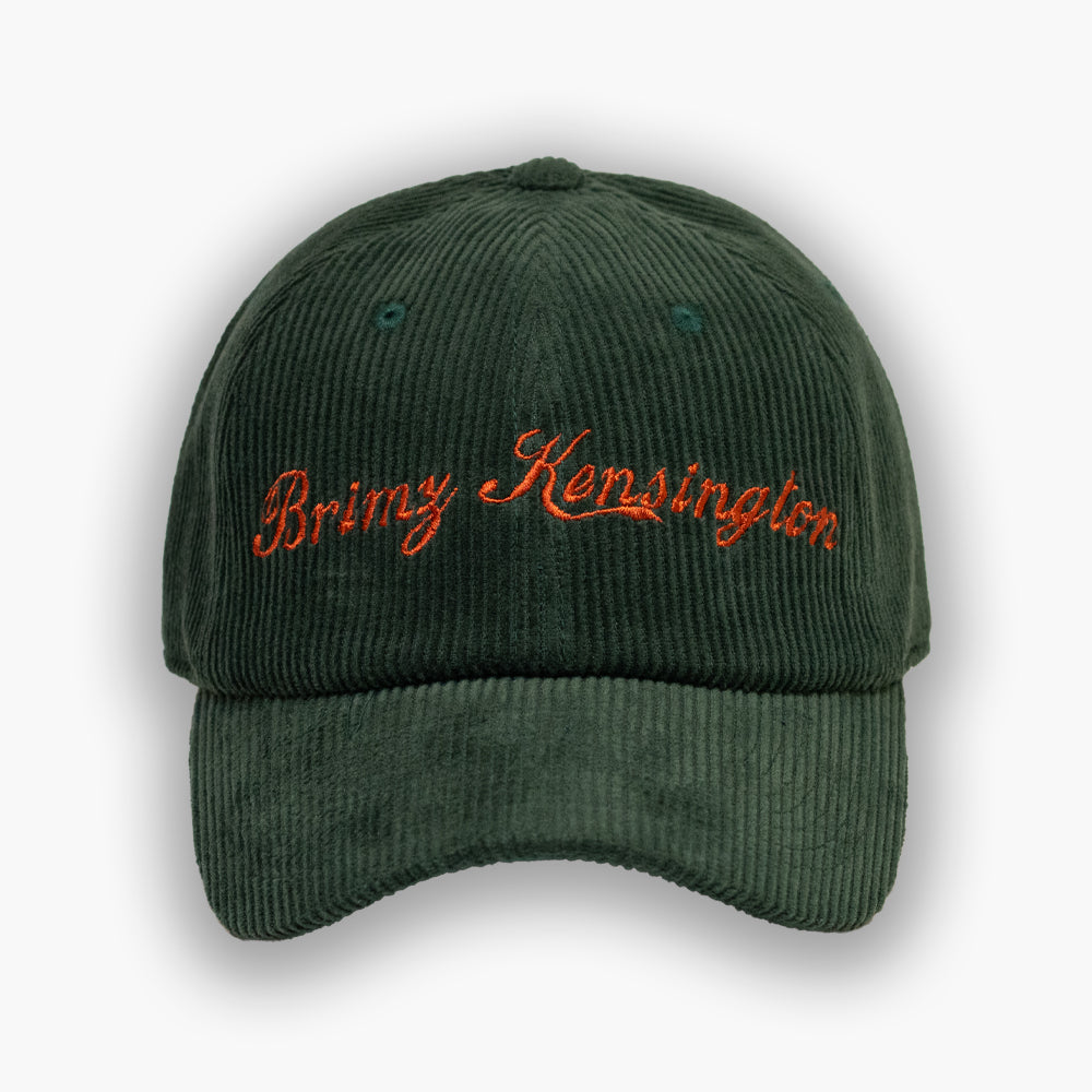 BRIMZ Kensington Corduroy -  forest green/burnt orange