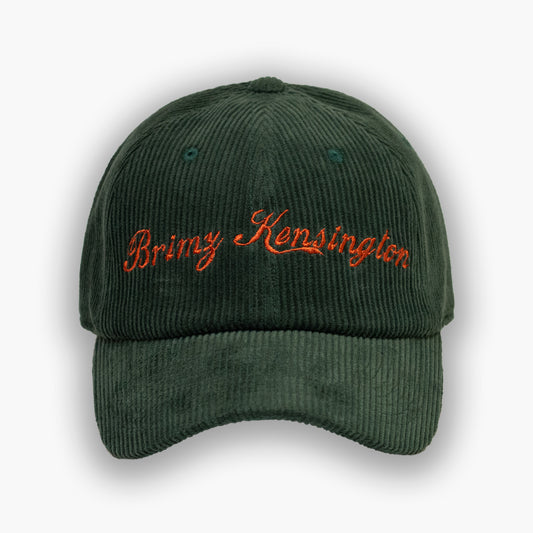 BRIMZ Kensington Corduroy -  forest green/burnt orange