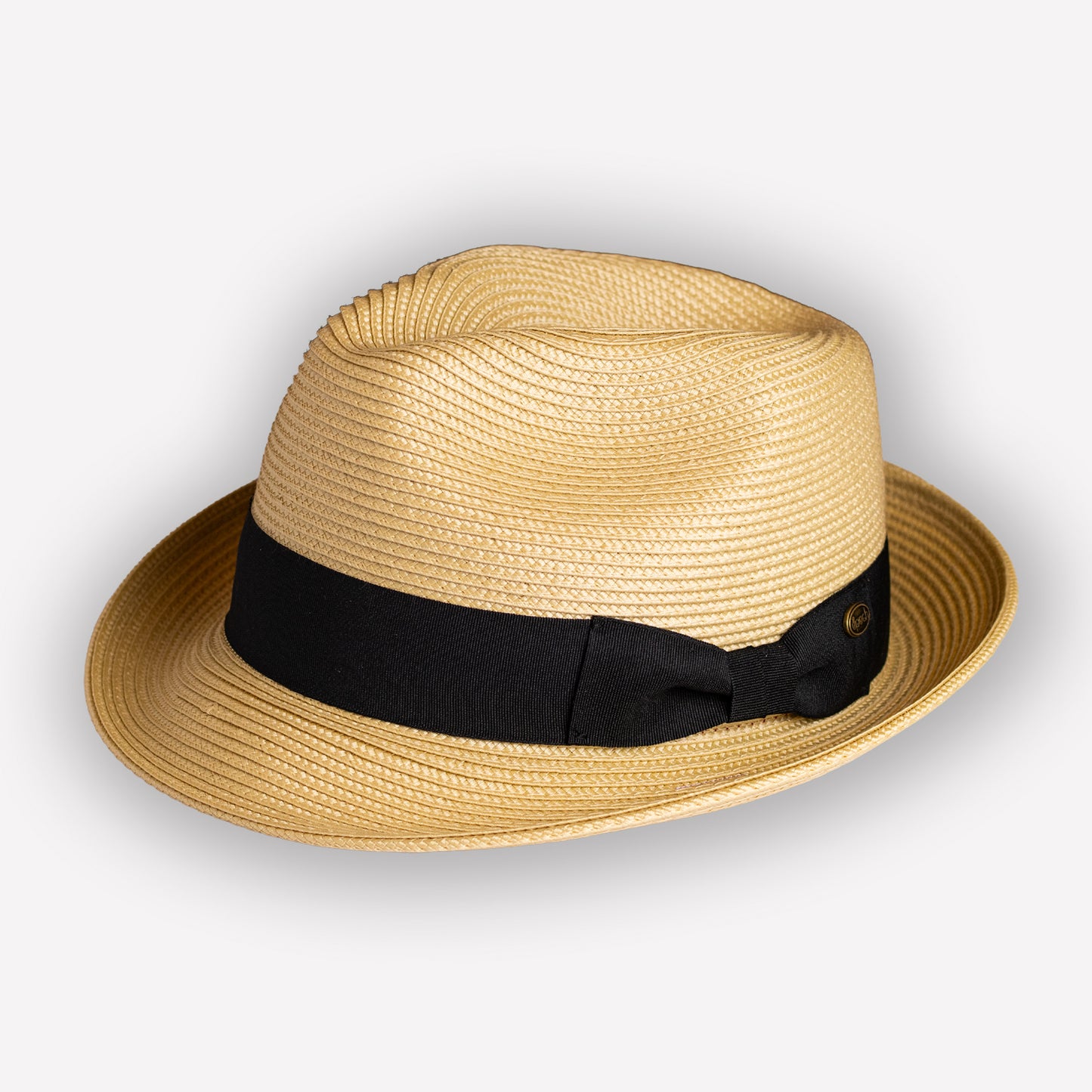 Toyo Straw Fedora - Natural