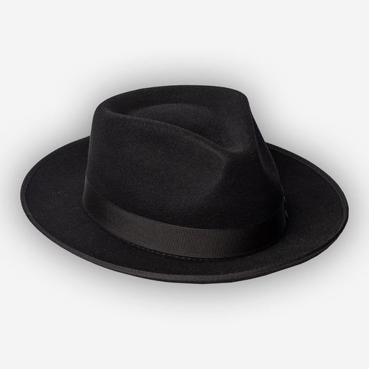 Bogart Cashmere Fedora - Black NEW