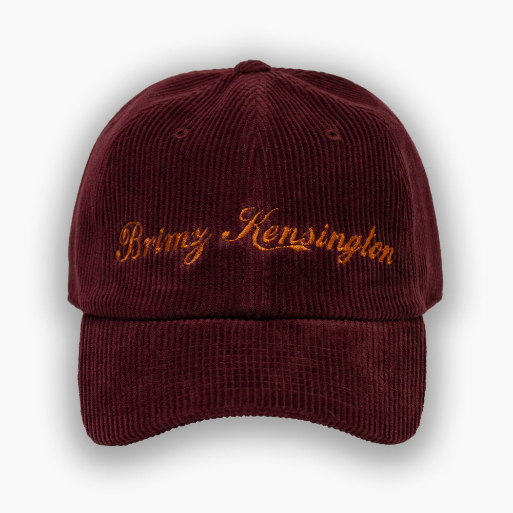 BRIMZ Kensington Corduroy -  burgundy/copper