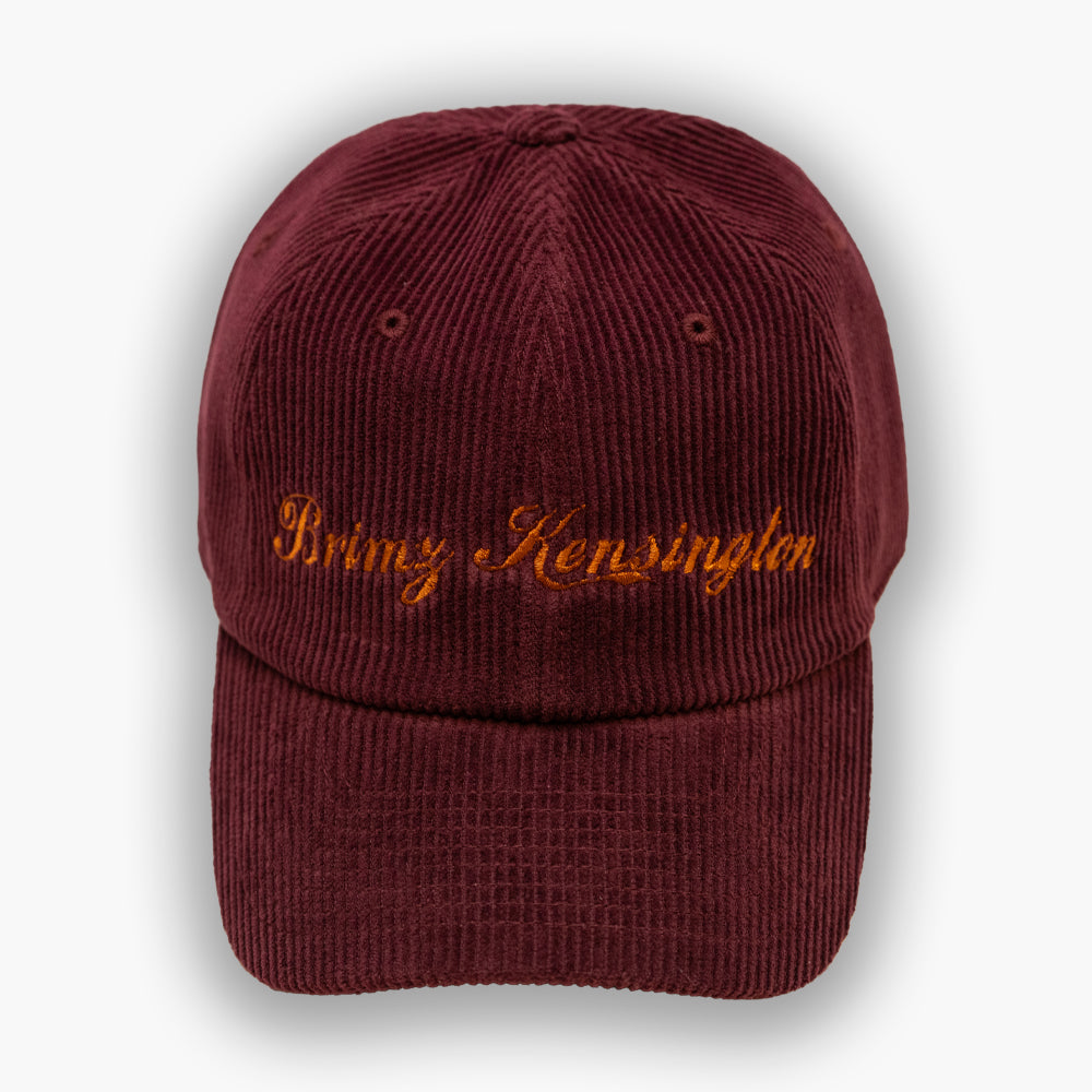 BRIMZ Kensington Corduroy -  burgundy/copper