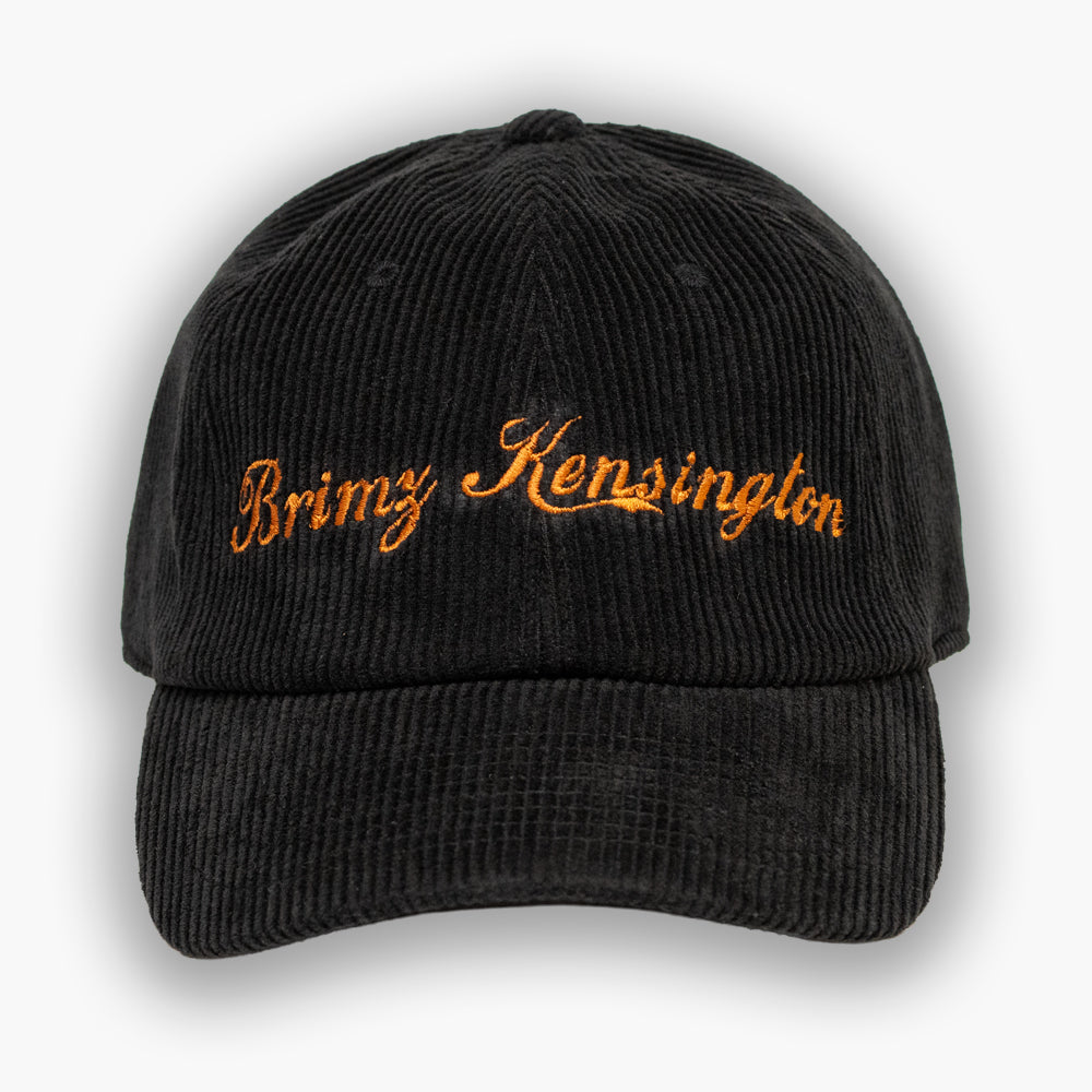 BRIMZ Kensington Corduroy -  black/gold