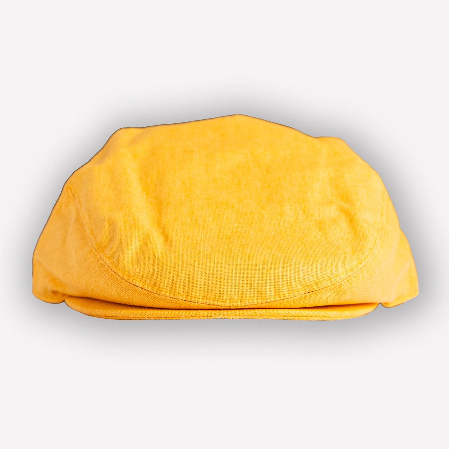 Linen Flatcap - Yellow