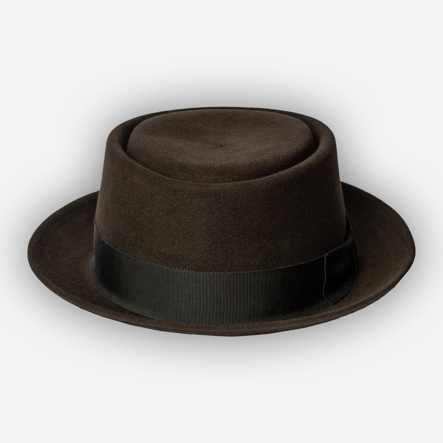 Walter Meth Pork Pie Fur Felt - Olive