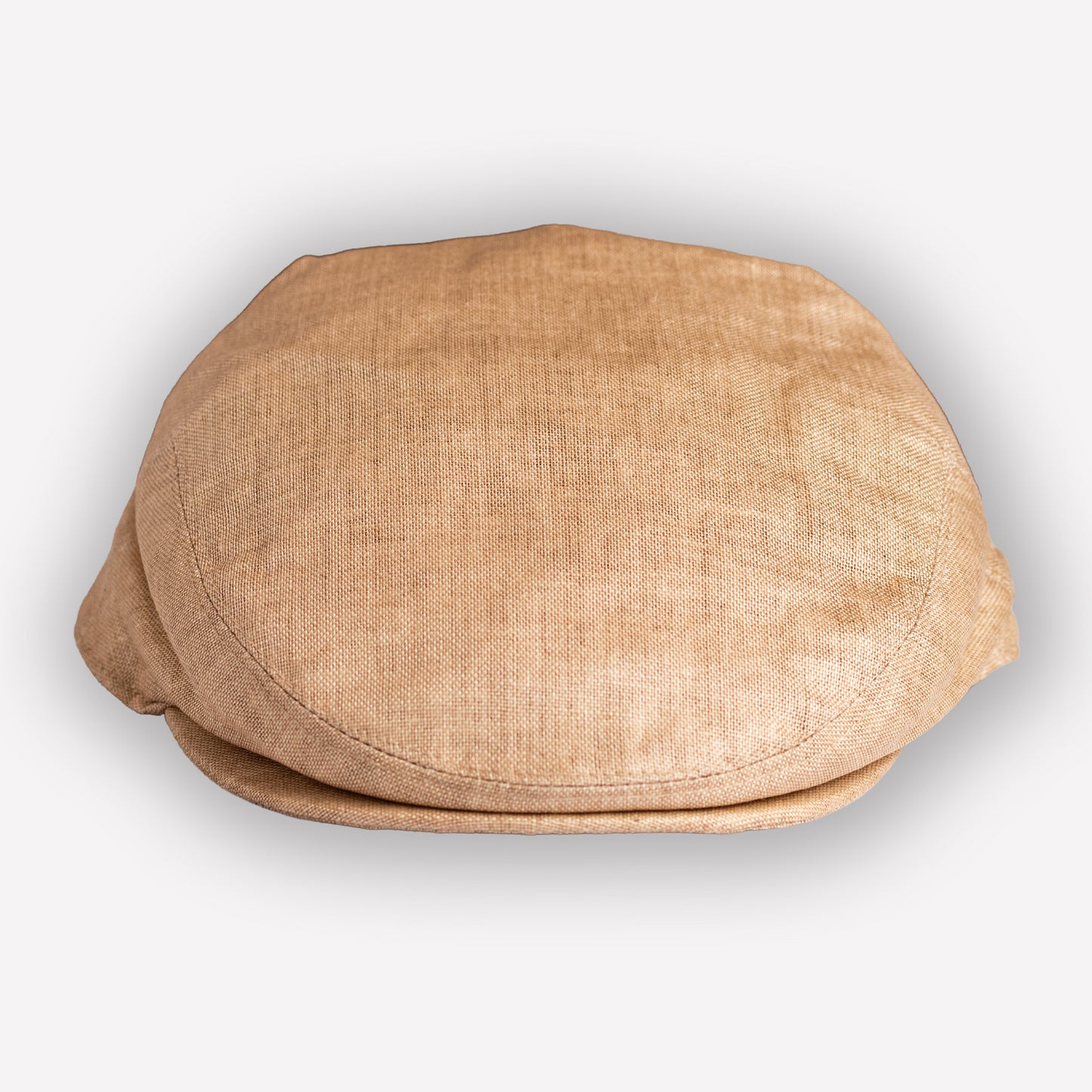 Linen Flatcap - Natural