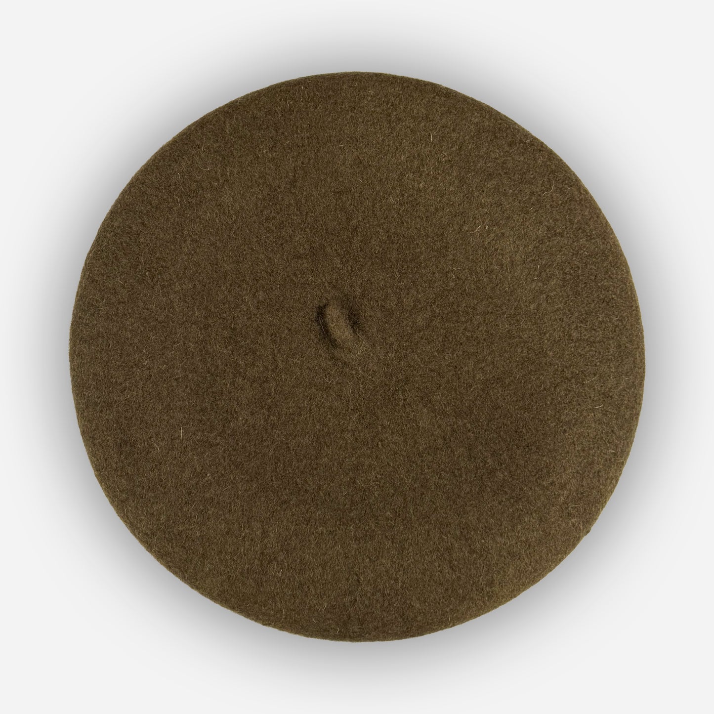 Wool Beret - Olive