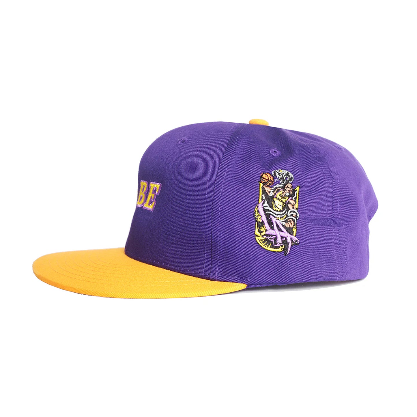 Tooncrew X Brimz "WE LOVE" Kobe Snapback  (Purple/Yellow)