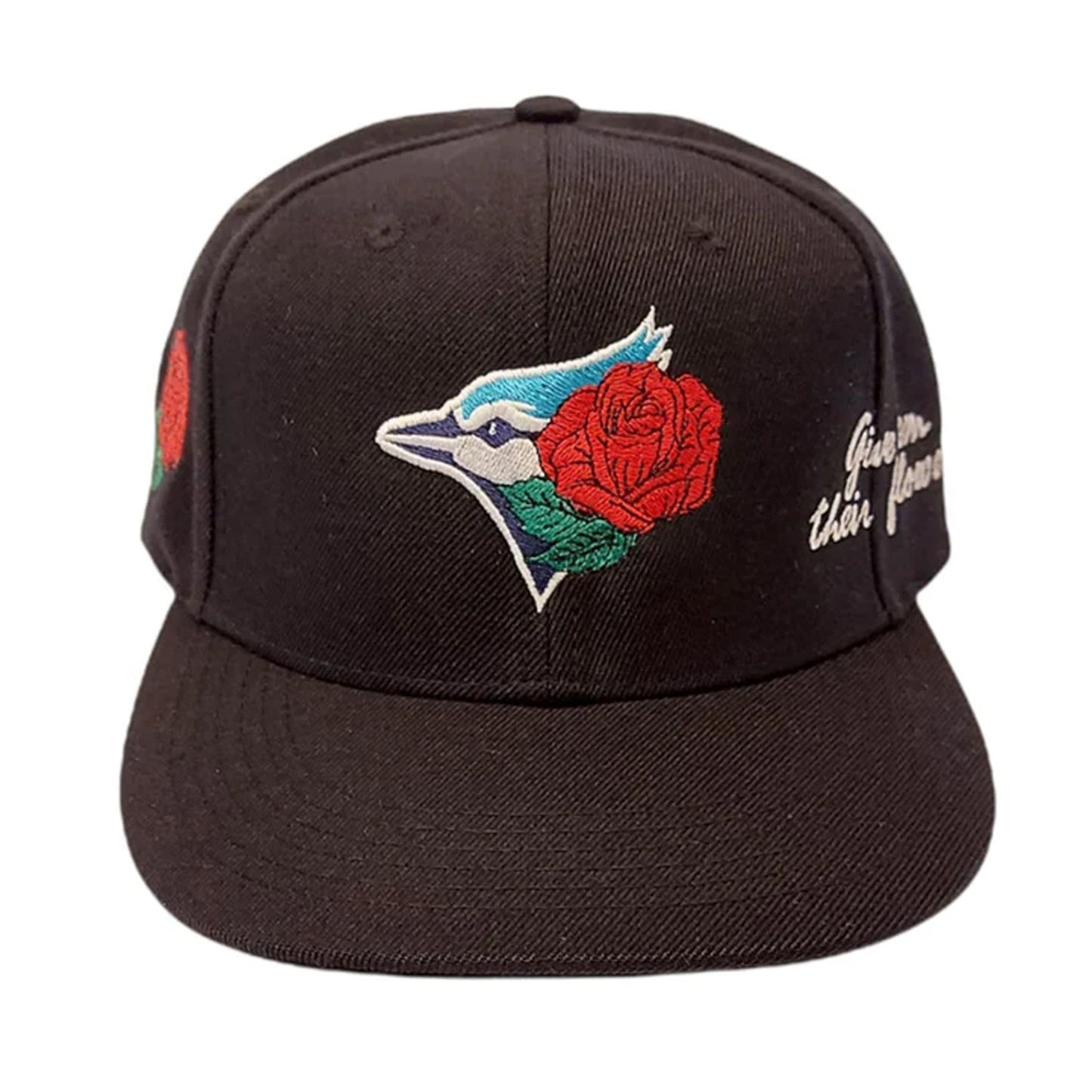 Jays N' Roses Snapback- Black